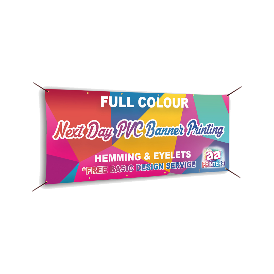 Black PVC Banner Black PVC Banner - Image 1